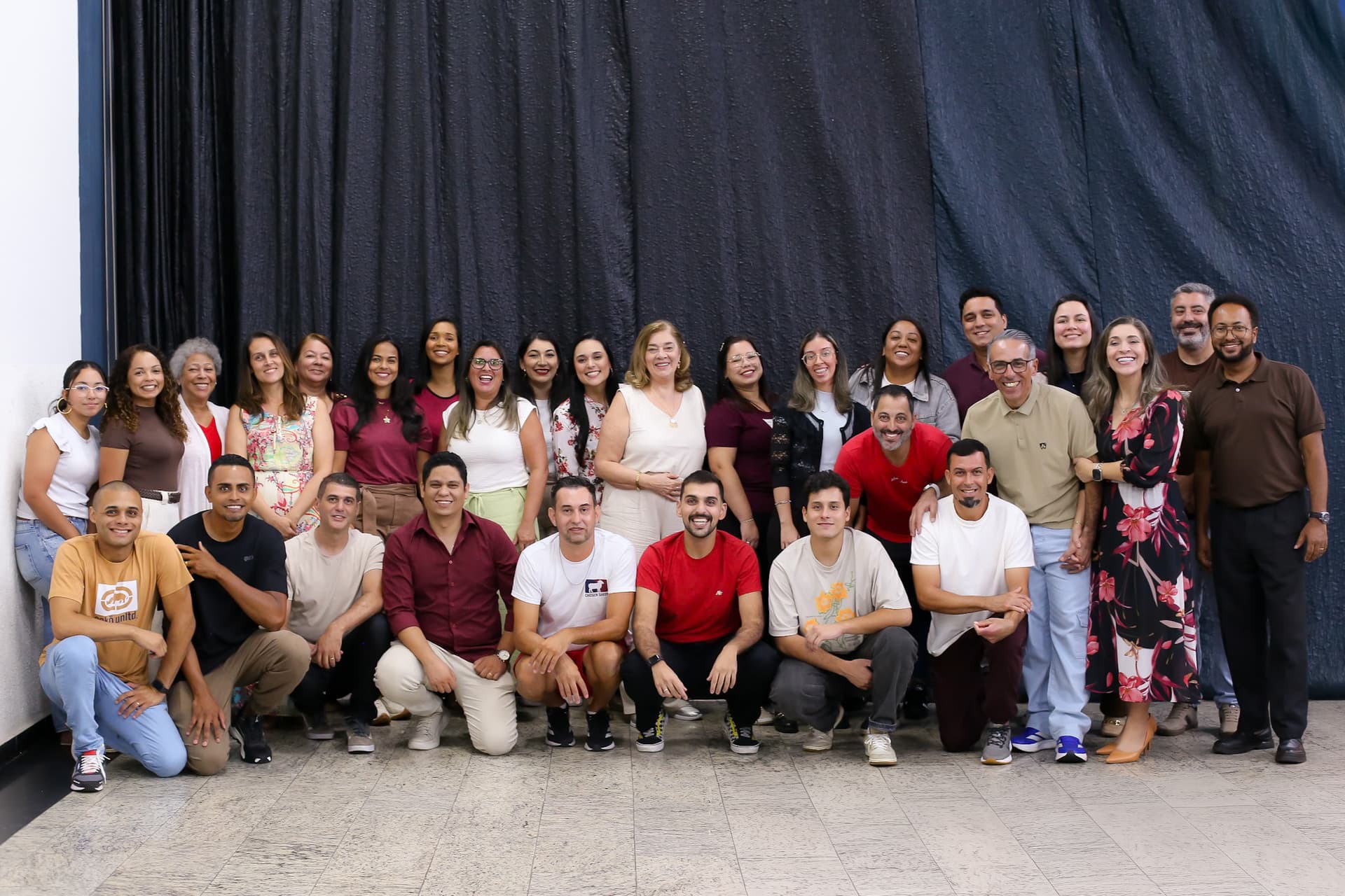 Equipe do ministério Louvor